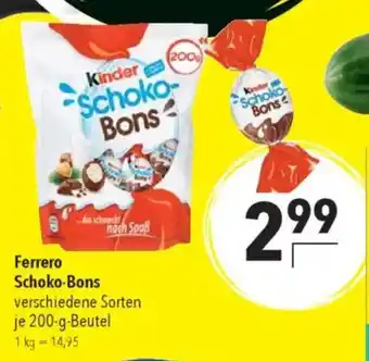 Citti Ferrero Schoko-Bons tilbud