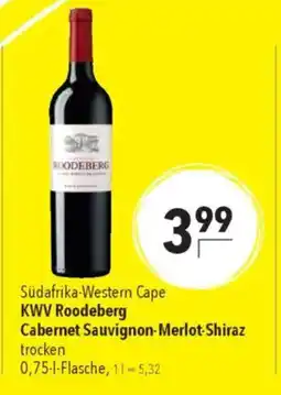 Citti KWV ROODEBERG Cabernet Sauvignon-Merlot-Shiraz tilbud