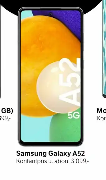 YouSee Samsung Galaxy A52 tilbud