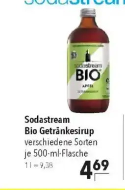 Citti Sodastream Bio Getränkesirup tilbud