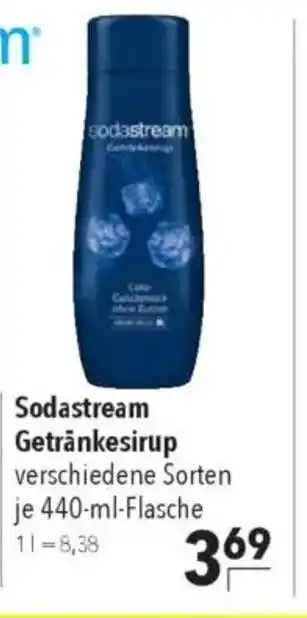 Citti Sodastream Getränkesirup tilbud