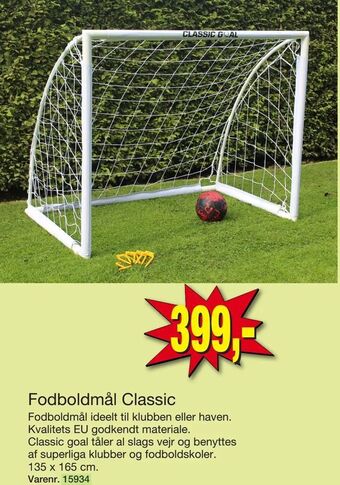 Harald Nyborg Fodboldmål Classic tilbud