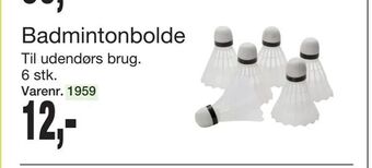 Harald Nyborg Badmintonbolde tilbud
