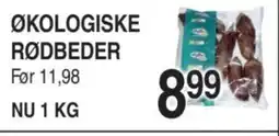 ABC Lavpris Økologiske rødbeder tilbud