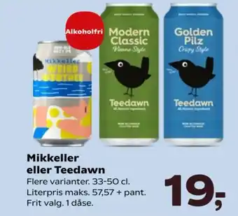 SuperBrugsen Mikkeller eller Teedawn tilbud