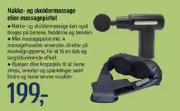 Føtex Nakke- og skuldermassage eller massagepistol tilbud