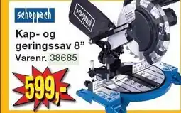 Harald Nyborg Kap- og geringssav 8'' tilbud