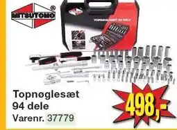 Harald Nyborg Topnøglesæt 94 dele tilbud