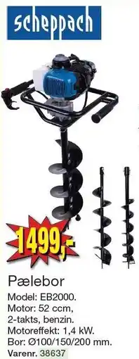 Harald Nyborg Pælebor tilbud