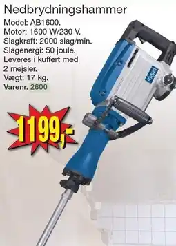 Harald Nyborg Nedbrydningshammer tilbud