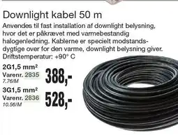 Harald Nyborg Downlight kabel 50 m tilbud