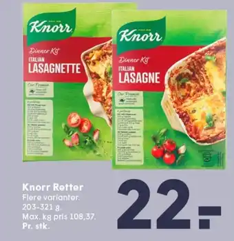 SPAR KNORR Retter tilbud