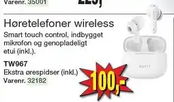 Harald Nyborg Høretelefoner wireless tilbud