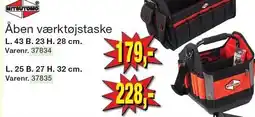 Harald Nyborg Åben værktøjstaske tilbud