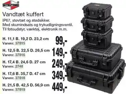 Harald Nyborg Vandtæt kuffert tilbud
