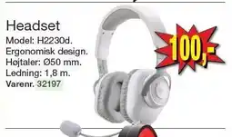 Harald Nyborg Headset tilbud