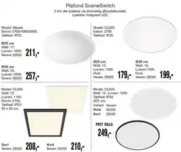 Plafond SceneSwitch