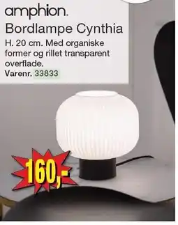 Harald Nyborg amphion Bodlampe Cynthia tilbud