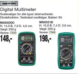 Harald Nyborg Digital Multimeter tilbud