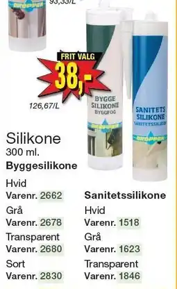 Harald Nyborg Silikone tilbud