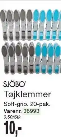 Harald Nyborg Tøjklemmer tilbud
