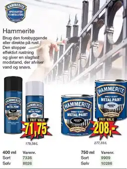 Harald Nyborg Hammerite tilbud
