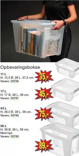 Harald Nyborg Opbevaringsbokse tilbud