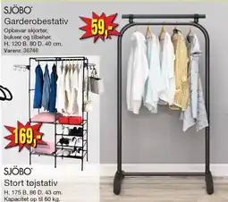 Harald Nyborg Garderobestativ tilbud