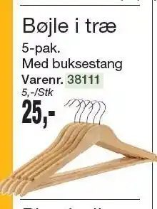 Harald Nyborg Bøjle i træ tilbud