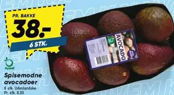 Bilka Spisemodne avocadoer 6 stk tilbud