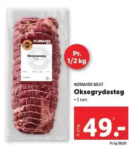 Lidl Oksegrydesteg tilbud