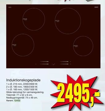 Harald Nyborg Induktionskogeplade tilbud