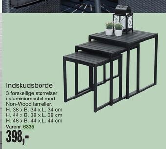 Harald Nyborg Indskudsborde tilbud