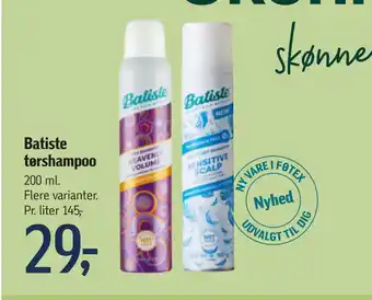 Føtex Batiste tørshampoo tilbud