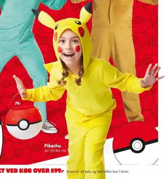 Fætter BR Pikachu tilbud