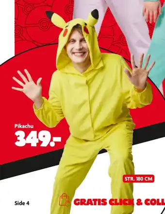 Fætter BR Pikachu tilbud