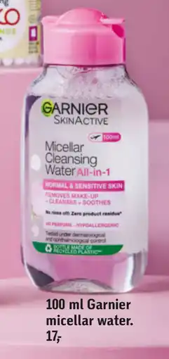 Føtex 100 ml Garnier micellar water tilbud