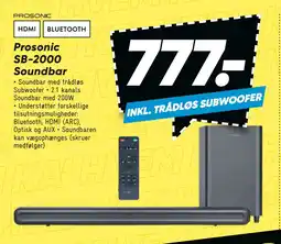 Bilka Prosonic SB-2000 Soundbar tilbud