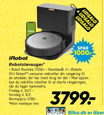 Bilka Robotstøvsuger tilbud