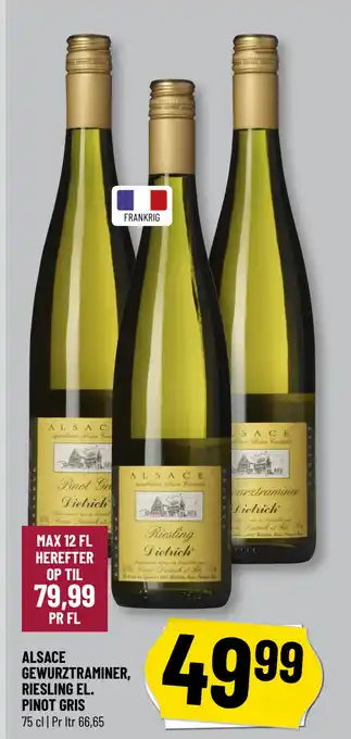 Løvbjerg ALSACE GEWURZTRAMINER, RIESLING EL. PINOT GRIS tilbud