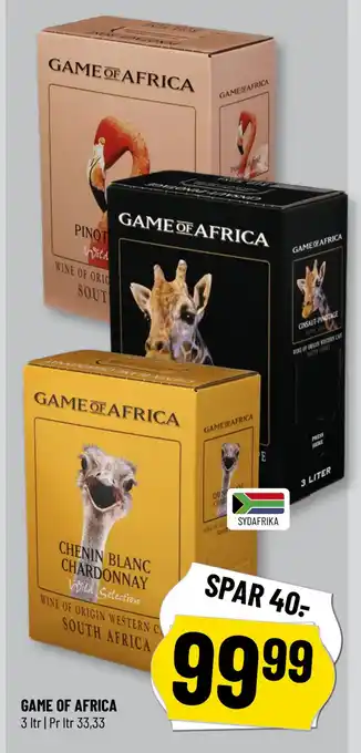 Løvbjerg GAME OF AFRICA tilbud