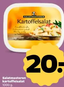 Netto Salatmesteren kartoffelsalat. tilbud