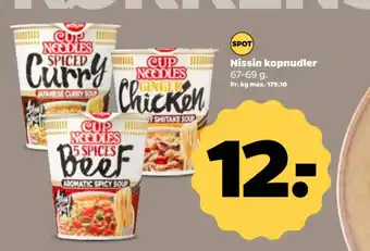 Netto Nissin kopnudler . tilbud