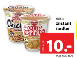 Lidl Instant nudler tilbud