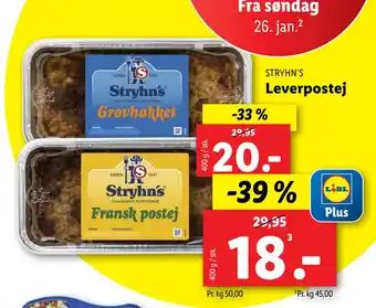 Lidl Leverpostej tilbud