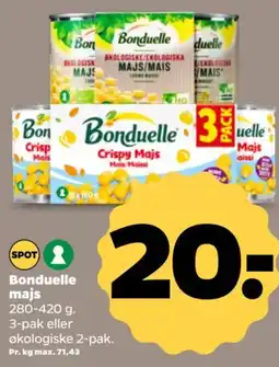 Netto Bonduelle majs tilbud