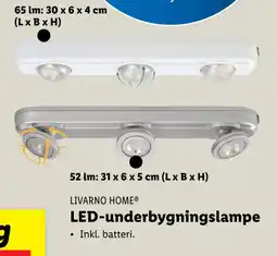 Lidl LED-underbygningslampe tilbud