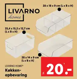 Køkkenopbevaring