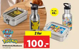 Lidl Drikkedunk/Madkasse tilbud