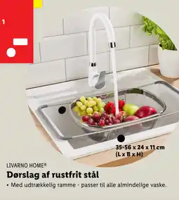 Lidl Dørslag af rustfrit stål tilbud